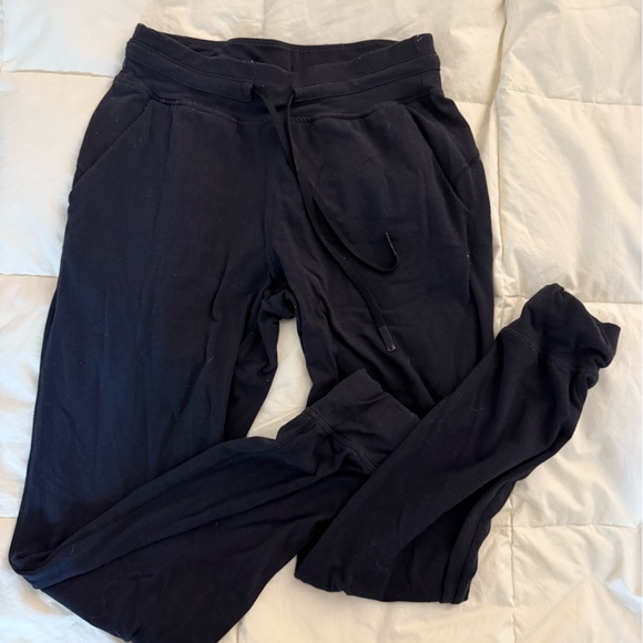 lululemon athletica Black Track Pants - Picture 1 of 3